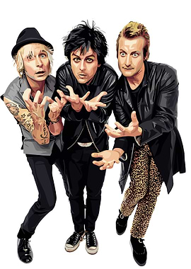 Green Day Band Portrait