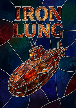 Iron Lung Submarine Stained Glass