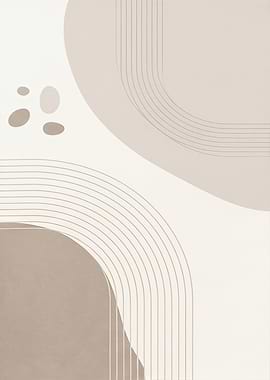 Abstract Geometric Shapes with Lines