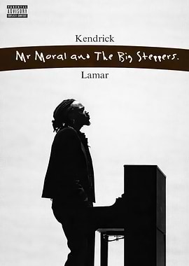 Kendrick Lamar Mr. Morale & The Big Steppers Album Cover