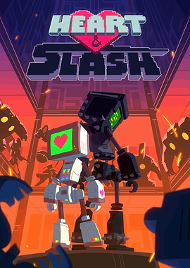 Heart & Slash Game Poster