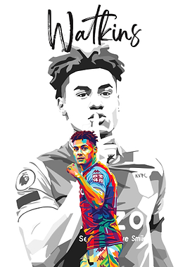 Ollie Watkins Pop Art
