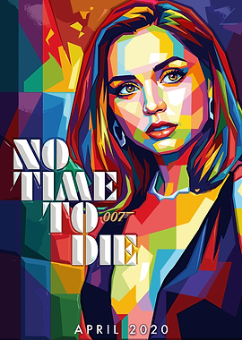 No Time to Die Pop Art Poster