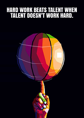 Hard Work Beats Talent Quote