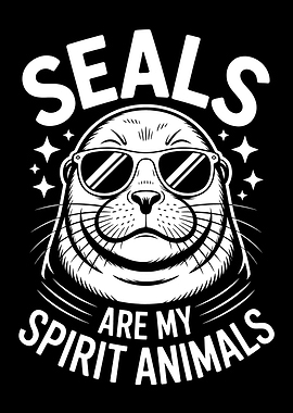 Seal Wearing Sunglasses