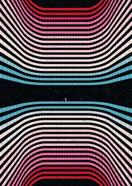 Surreal Landscape with Single Figure