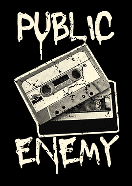 Public Enemy Cassette Tape