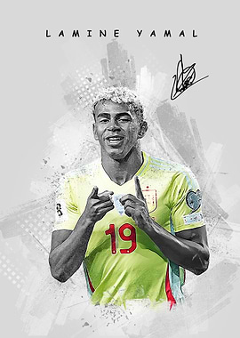 Lamine Yamal Portrait