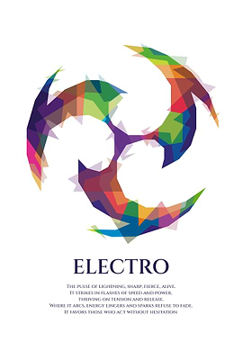 Electro Symbol Pop Art