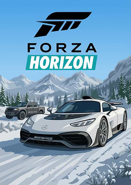 Forza Horizon Winter Car Racing