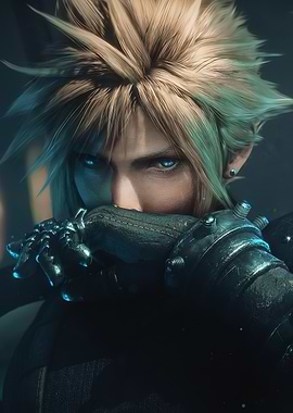 Cloud Strife Close-up