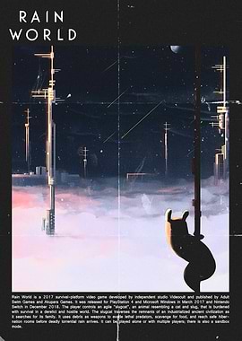 Rain World Game Poster