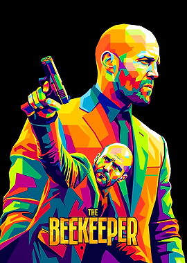 The Beekeeper Pop Art Poster