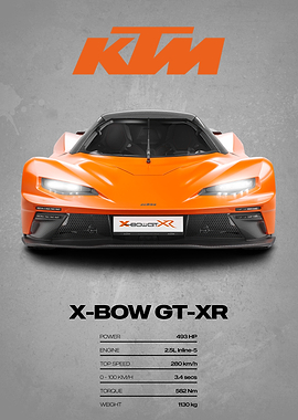 KTM X-BOW GT-XR Sports Car