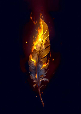 Fiery Feather