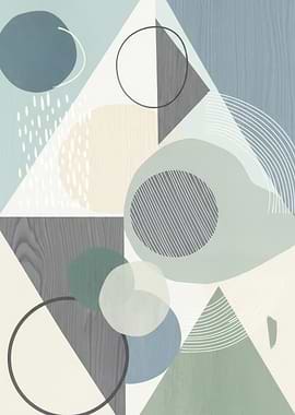 Abstract Geometric Shapes and Textures