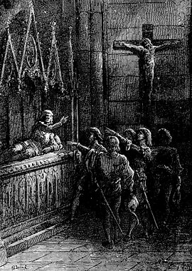 The Order of Chivalry Gustave Dore Crusades Engraving