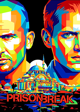 Prison Break Pop Art Poster
