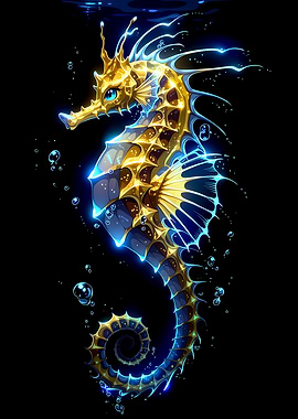 Golden Seahorse