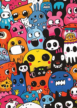 Doodle Monsters Collection