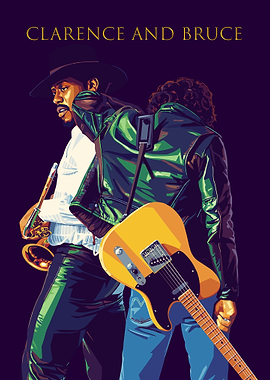 Clarence and Bruce Music Poster