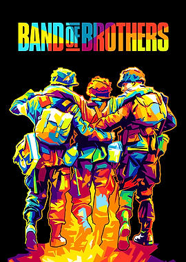 Band of Brothers Pop Art
