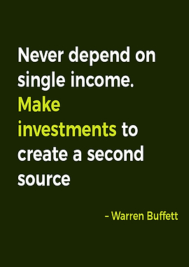 Warren Buffett quote on income