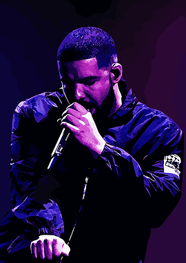 Drake Performing on Stage