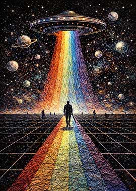 UFO Abduction Rainbow Path