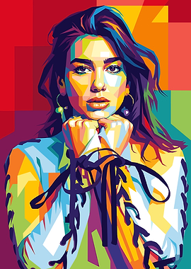 Dua Lipa Pop Art