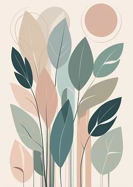 Abstract Botanical Art