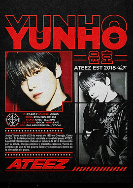 ATEEZ Yunho Poster