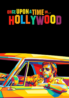 Once Upon a Time in Hollywood Poster