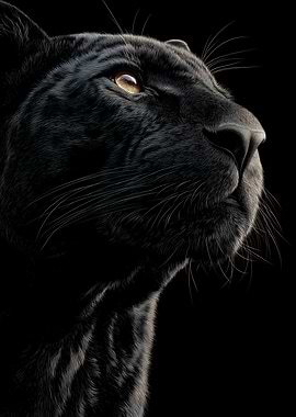 Black Panther Close-up