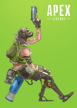 Apex Legends Octane with Gun