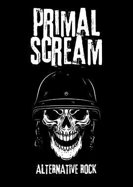 Primal Scream Skull Helmet