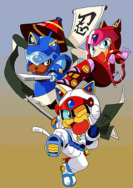 Samurai pizza Cats