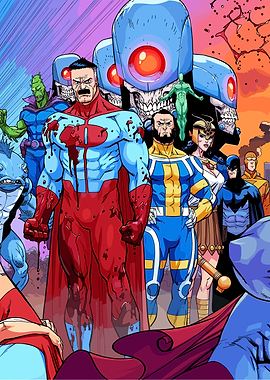 Invincible and Viltrumite Heroes