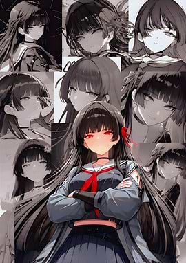 Anime Girl Collage