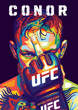 Conor McGregor UFC Pop Art