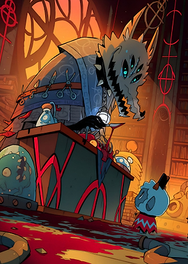 Cult of the Lamb Character in Library