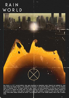 Rain World Game Poster