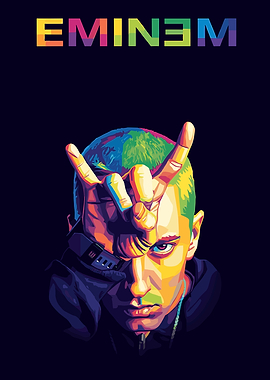 Eminem Pop Art Portrait