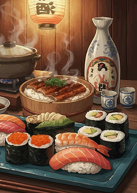 Japanese Food and Sake