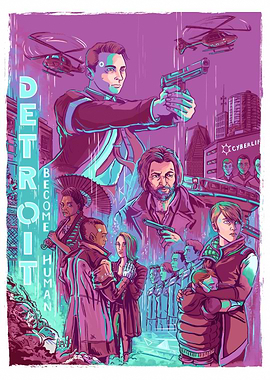 Detroit: Become Human Poster