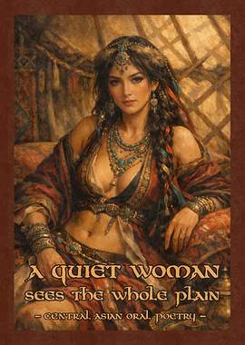 A Quiet Woman Sees the Whole Plain