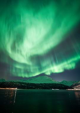Aurora Borealis In Skibotn