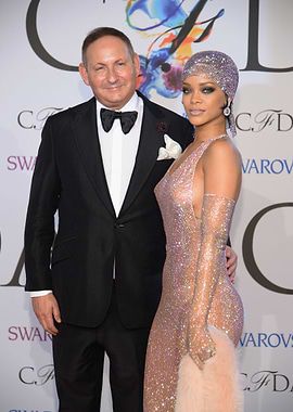 Man and Woman on Red Carpet