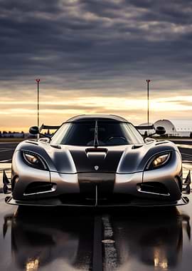 Koenigsegg Hypercar Art
