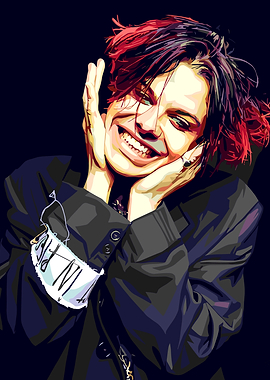 Yungblud Pop Art Portrait